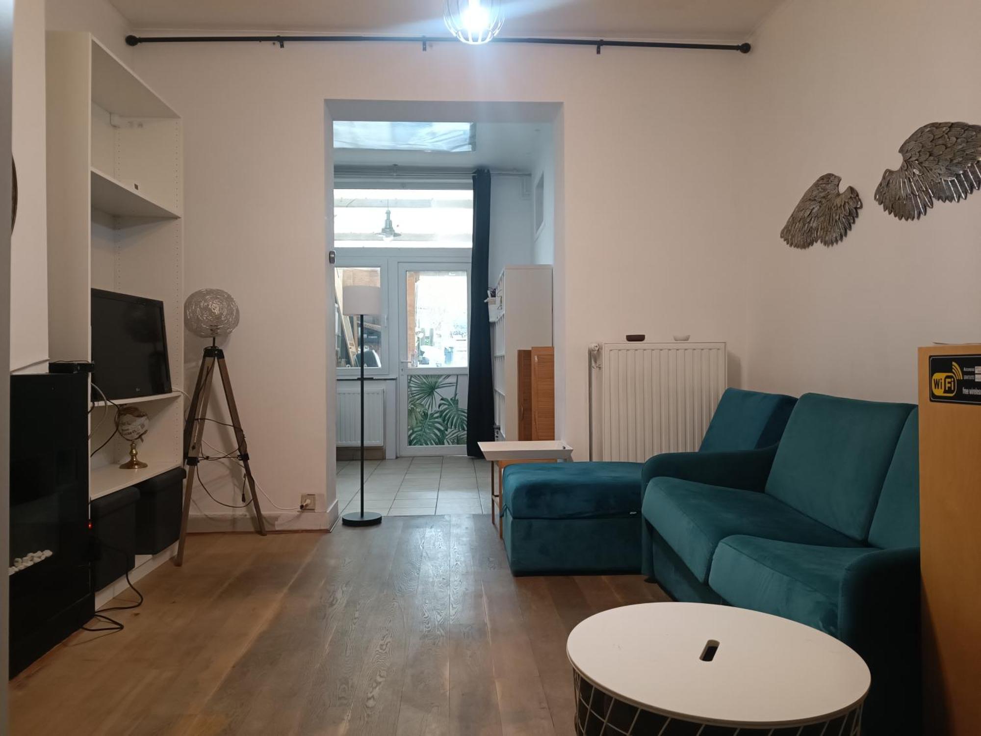 Appartement jardin ixelles Bryssel Exteriör bild