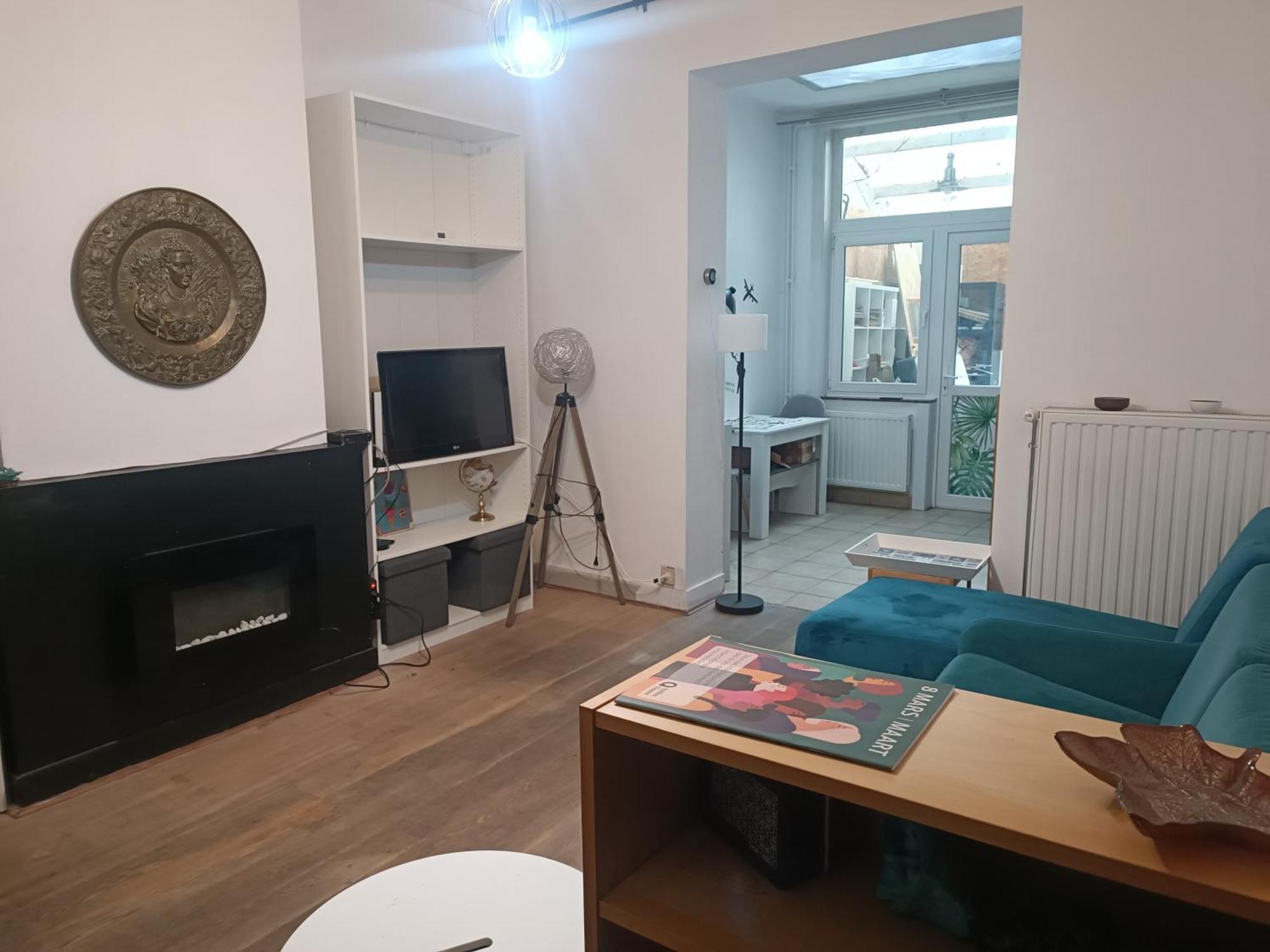 Appartement jardin ixelles Bryssel Exteriör bild