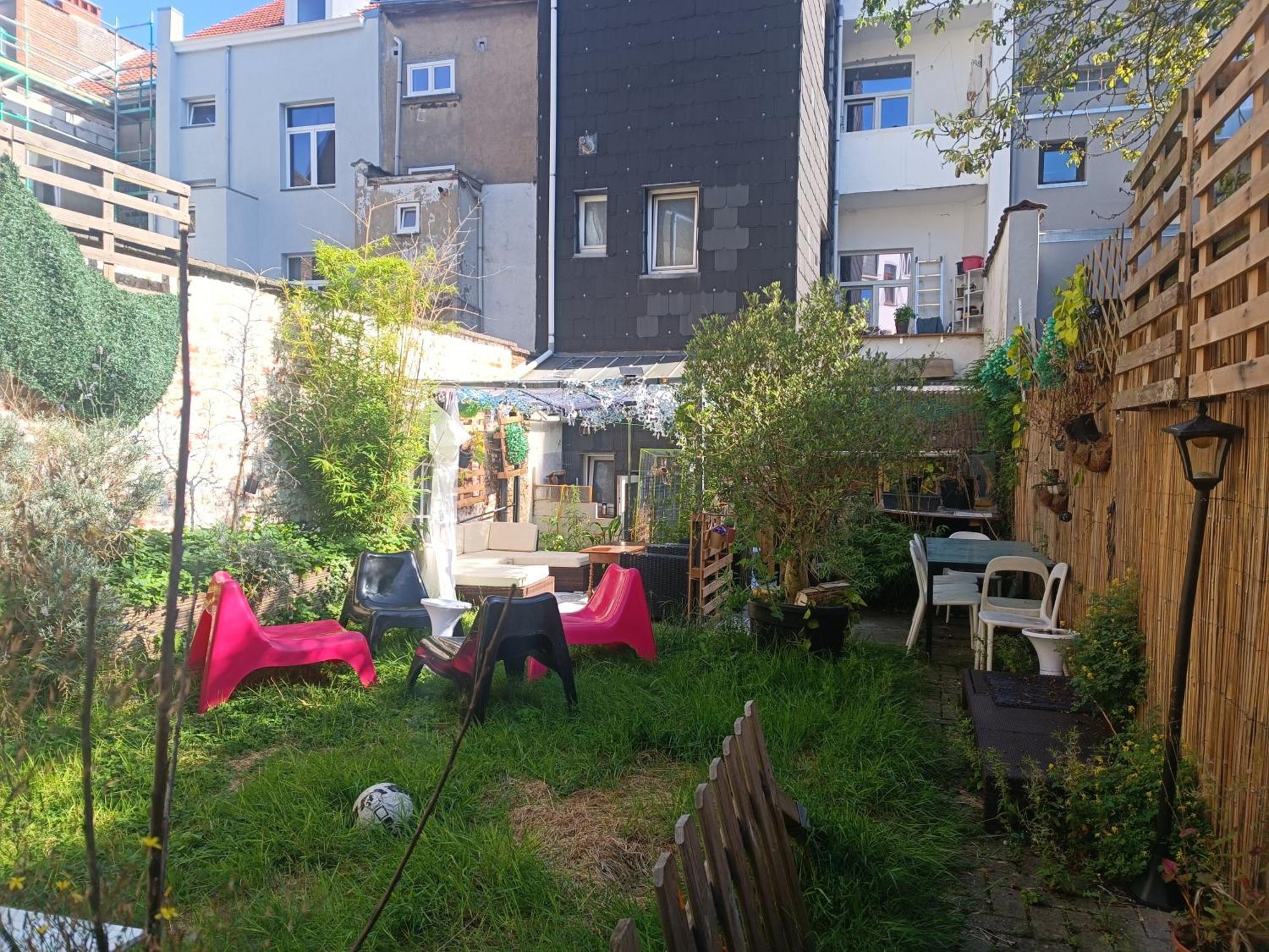 Appartement jardin ixelles Bryssel Exteriör bild